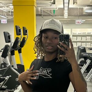 White & camo BAPE hat